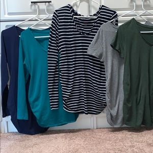 Maternity shirts. Size Large